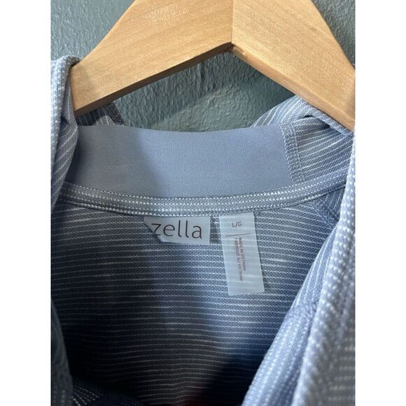 Zella Womens Gray Full Zip Athletic Hooded Sweatshirt Size Large NWT - Picture 3 of 4
